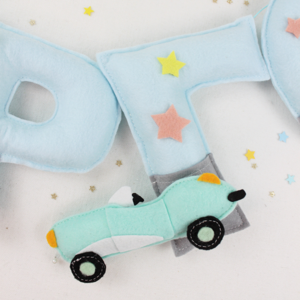 Αυτοκίνητα - Γιρλάντα με όνομα - Image 4