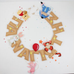 Winnie the Pooh & Friends - Γιρλάντα με όνομα